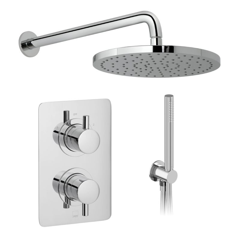 2 Outlet Thermostatic Shower Set