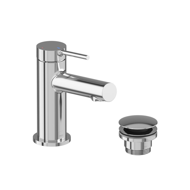 Safari Lever Mini Mono Basin Mixer Tap for Low Pressure System and Universal Basin Waste