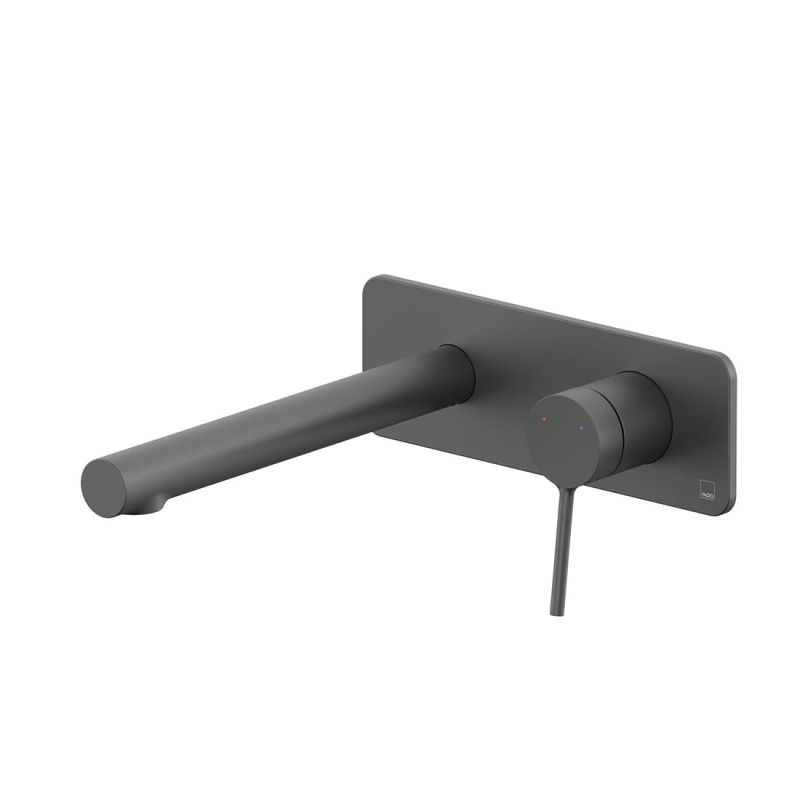 Safari Lever Wall Mounted Basin Mixer with Square Backplate for Low Pressure System