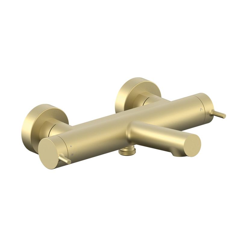 Safari Lever Wall Mounted Exposed Thermostatic Bath Shower Mixer