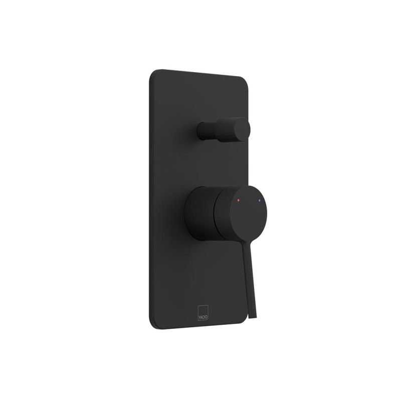 Safari Push Button Concealed 2 Outlet Manual Shower Valve