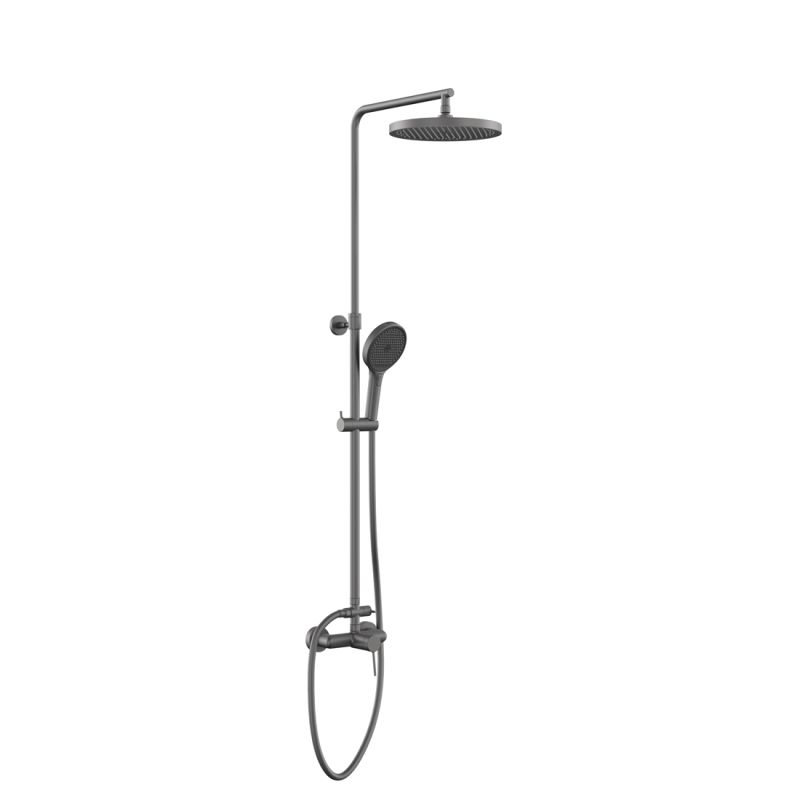 Safari Lever Wall Mounted Exposed Shower Column