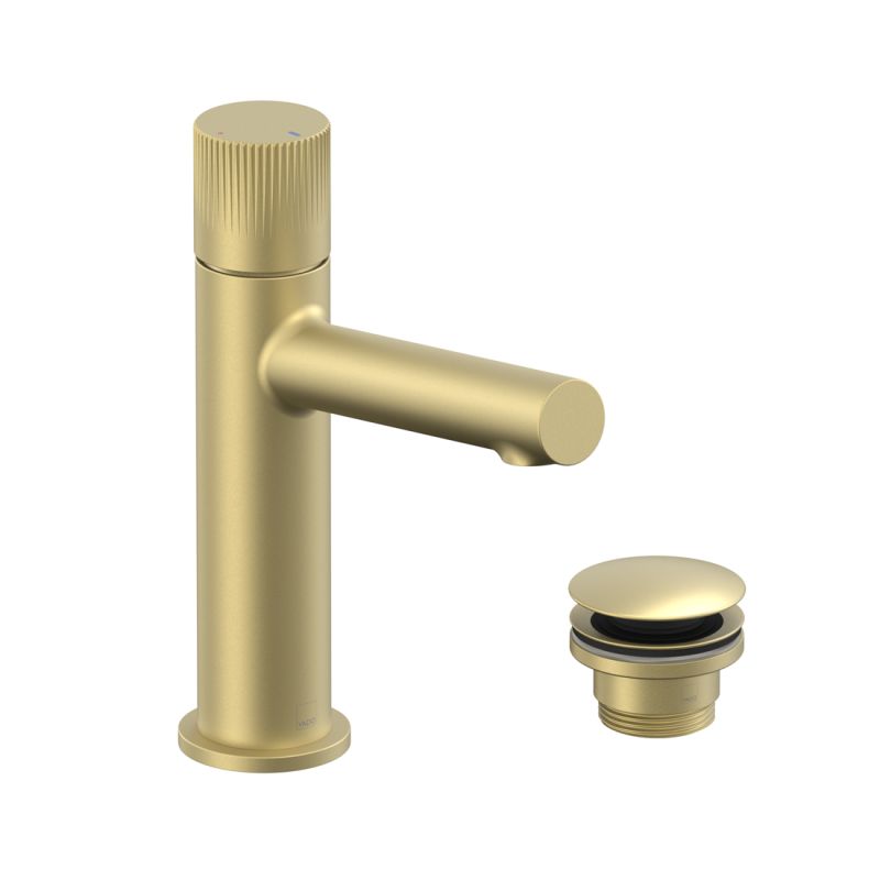Safari Leverless Mono Basin Mixer Tap for Low Pressure System and Universal Basin Waste