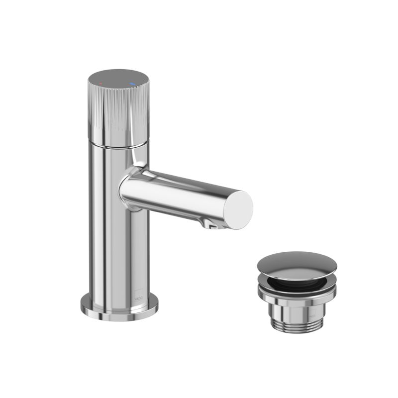 Safari Leverless Mini Mono Basin Mixer Tap and Universal Basin Waste