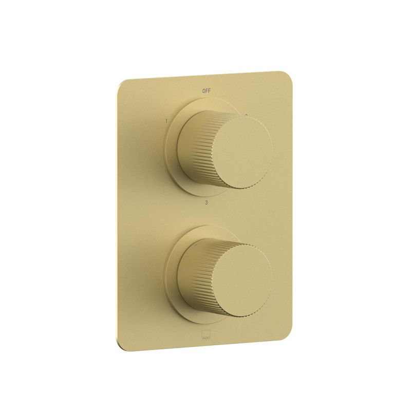 Safari Leverless 3 Outlet 2 Handle Concealed Thermostatic DX Valve