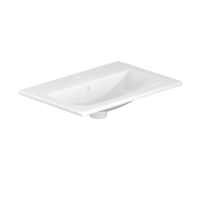 Safari Ceramic Vanity Basin, 600mm