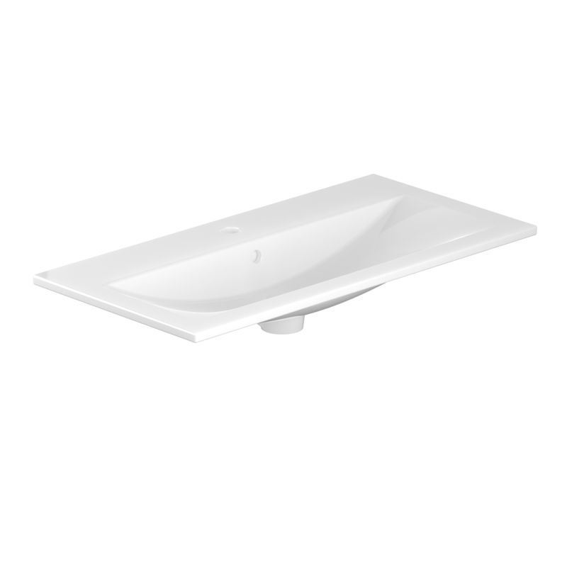 Safari Ceramic Vanity Basin, 800mm