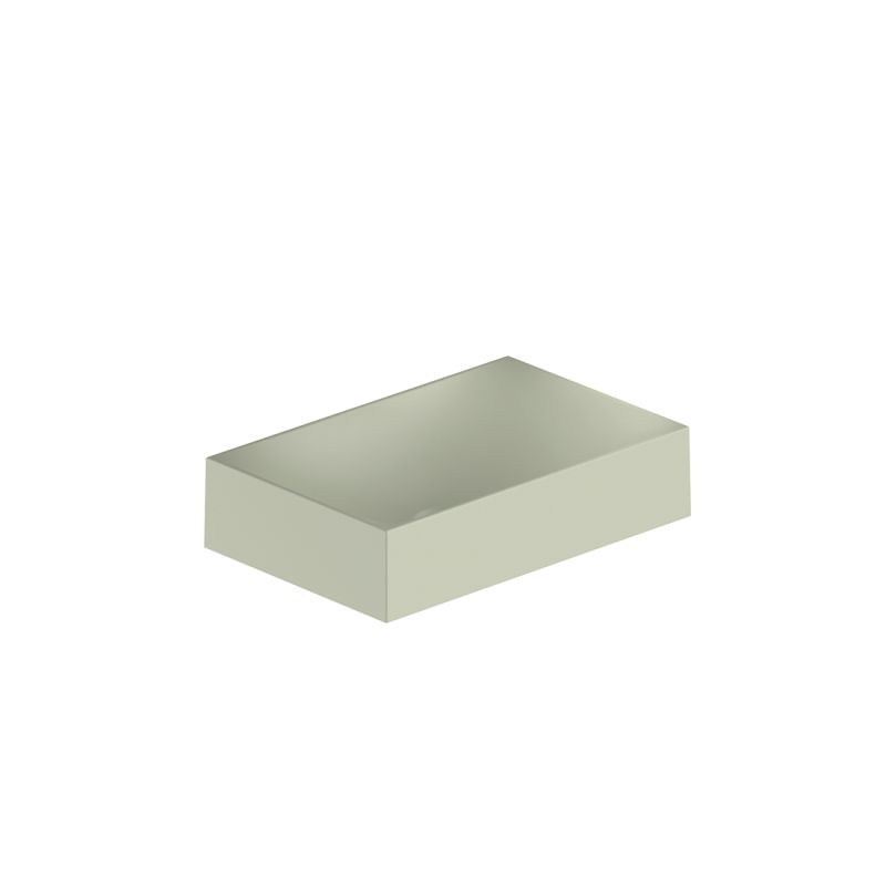 Safari Rectangle Mineral Cast Countertop Basin