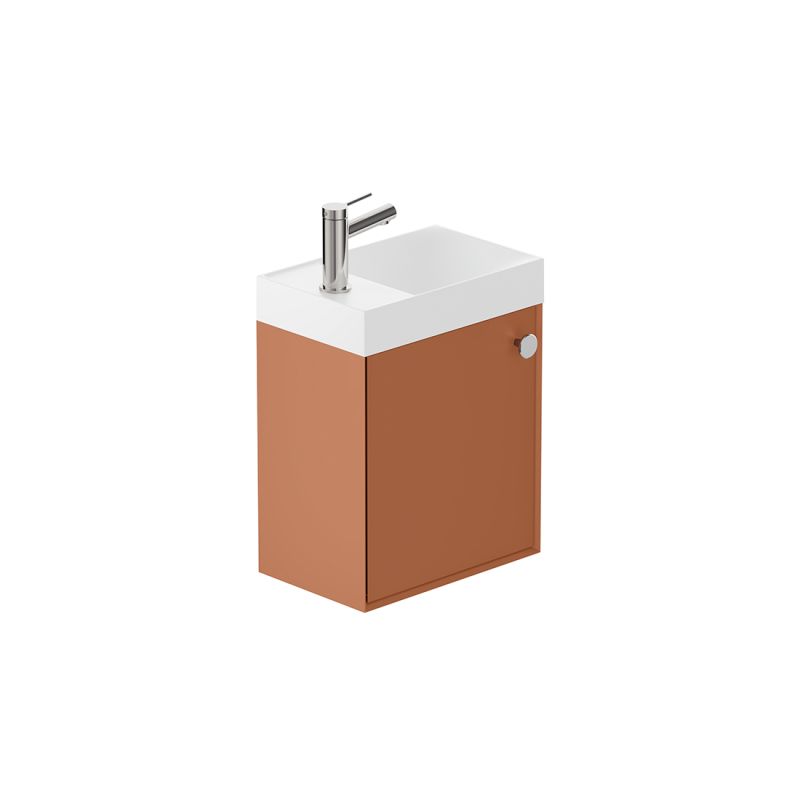 Safari Wall-Hung Cloakroom Unit, 400mm Right Pull