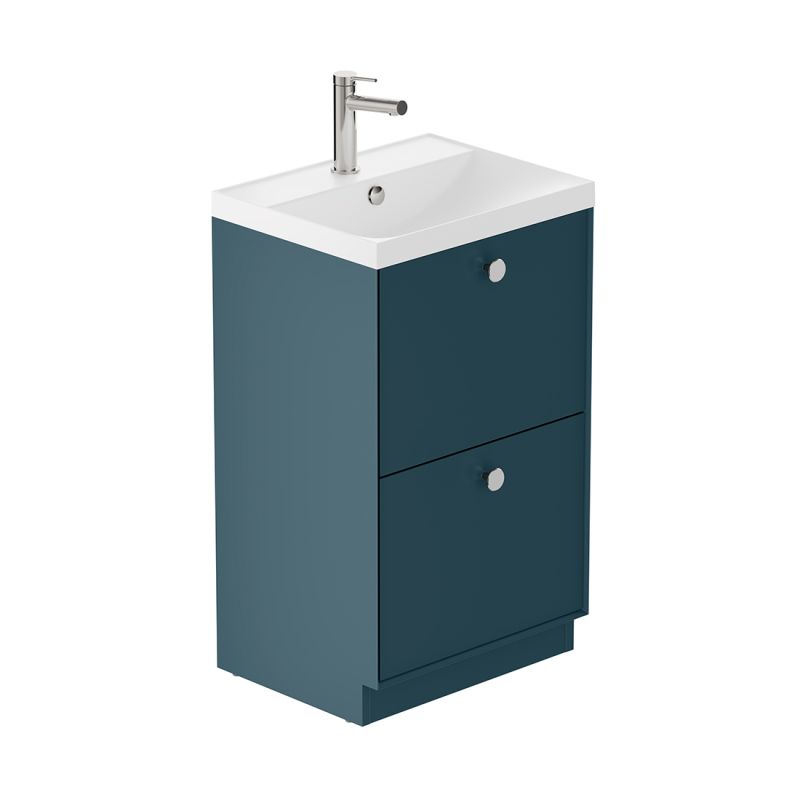 Safari Floor Mounted Vanity Unit, 500mm 