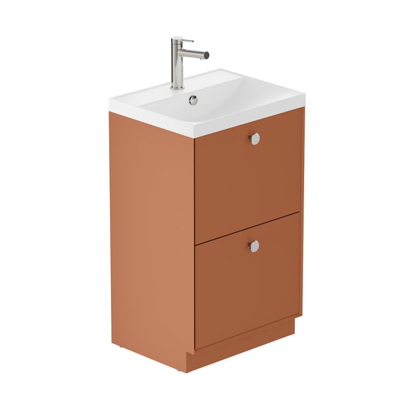 Safari Floor Mounted Vanity Unit, 500mm 