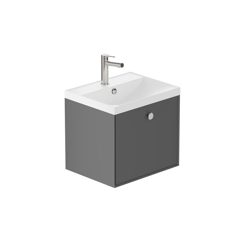 Safari Wall-Hung Vanity Unit, 500mm 