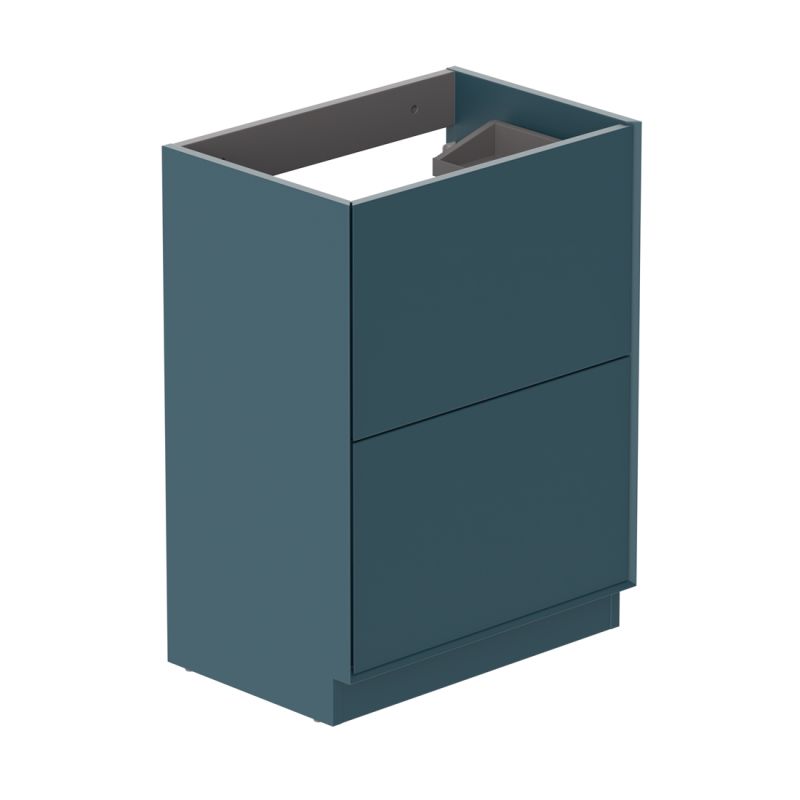 Safari Floor Mounted Vanity Unit, 600mm 