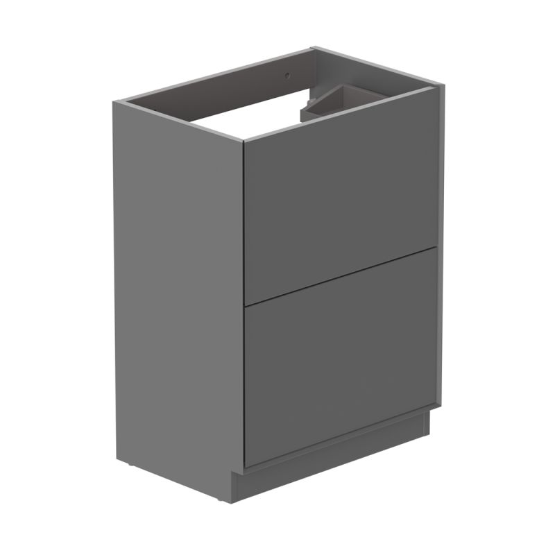 Safari Floor Mounted Vanity Unit, 600mm 