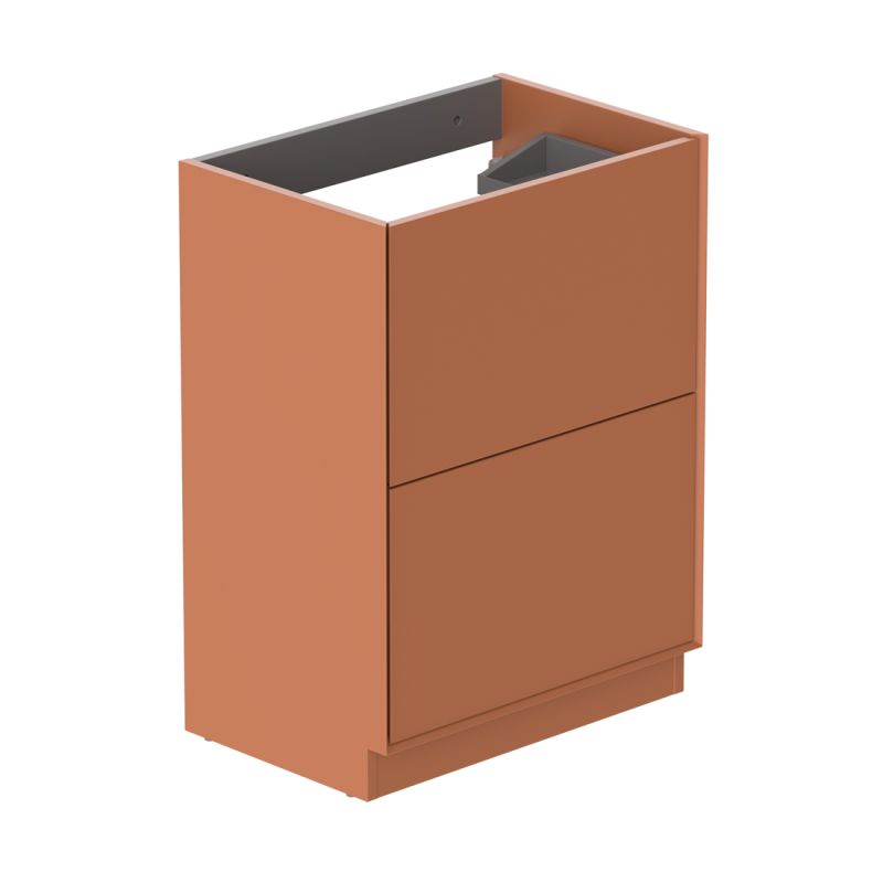 Safari Floor Mounted Vanity Unit, 600mm 