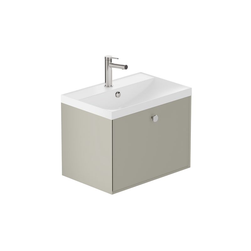 Safari Wall-Hung Vanity Unit, 600mm 