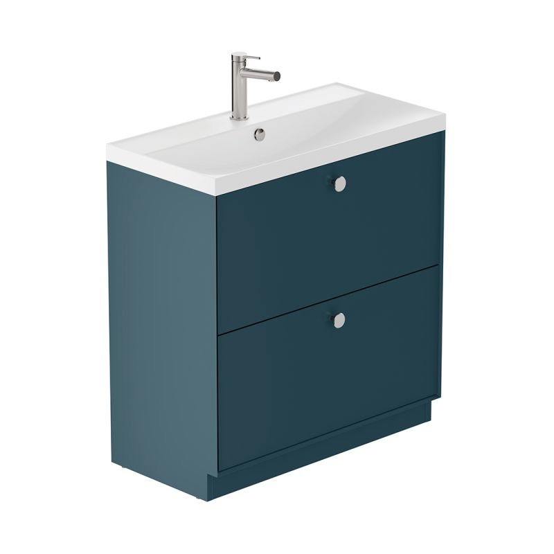 Safari Floor Mounted Vanity Unit, 800mm