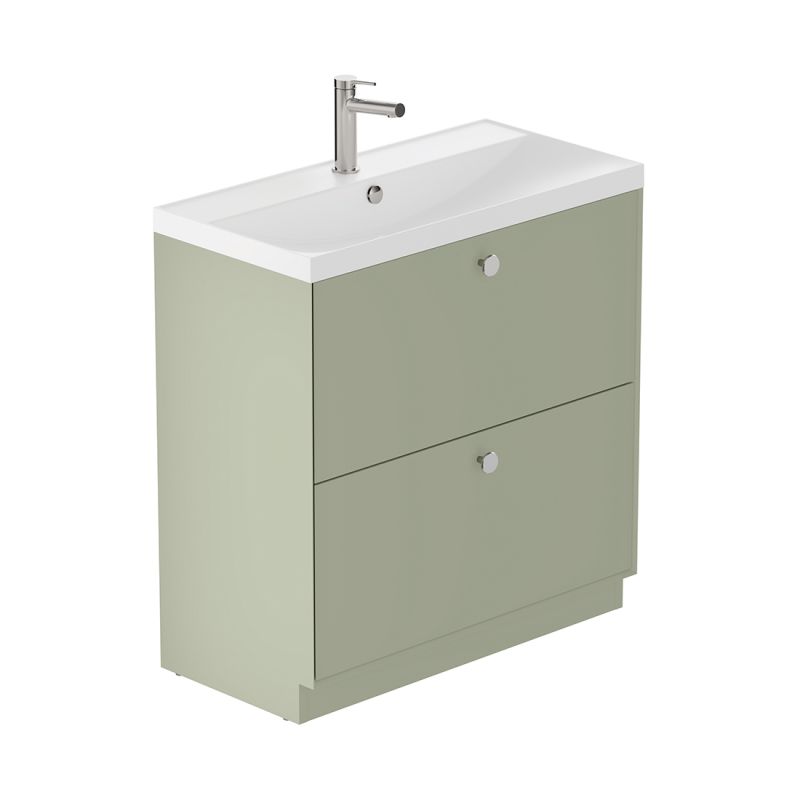 Safari Floor Mounted Vanity Unit, 800mm