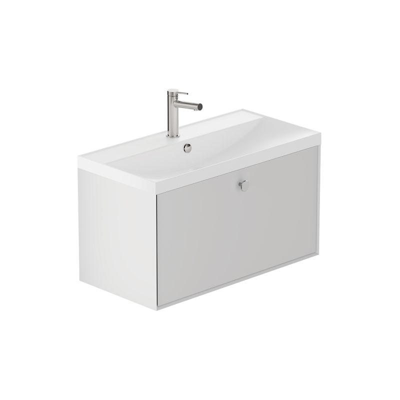 Safari Wall-Hung Vanity Unit, 800mm