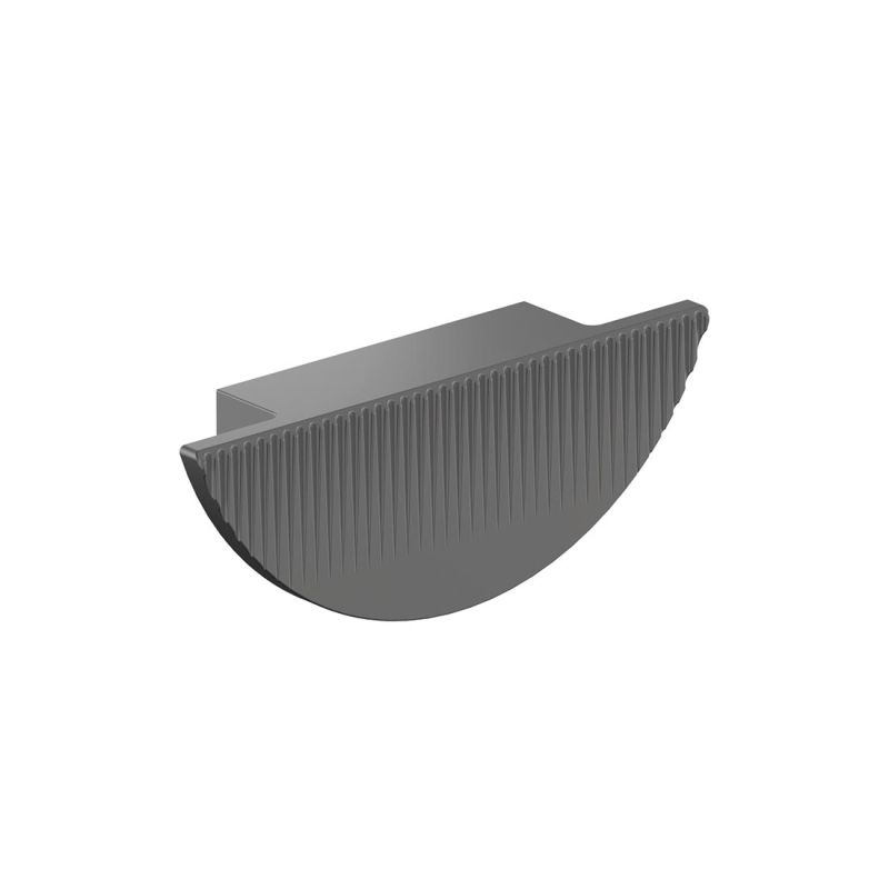 Safari Fluted Half Moon Furniture Pull Handle