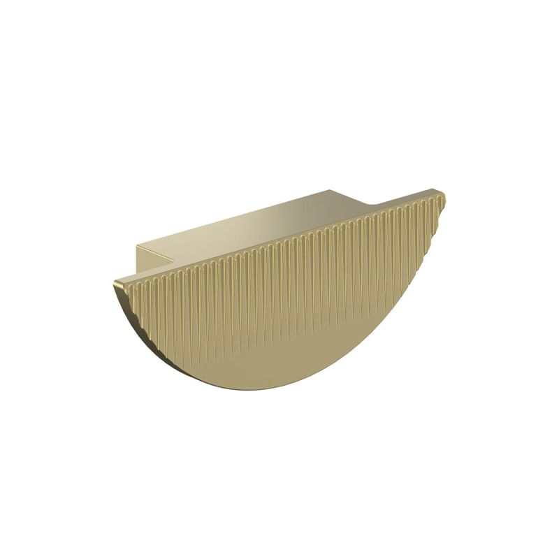 Safari Fluted Half Moon Furniture Pull Handle