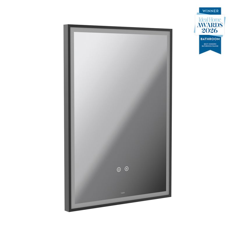 Safari Rectangle Illuminated LED Bathroom Mirror, 500mm x 700mm