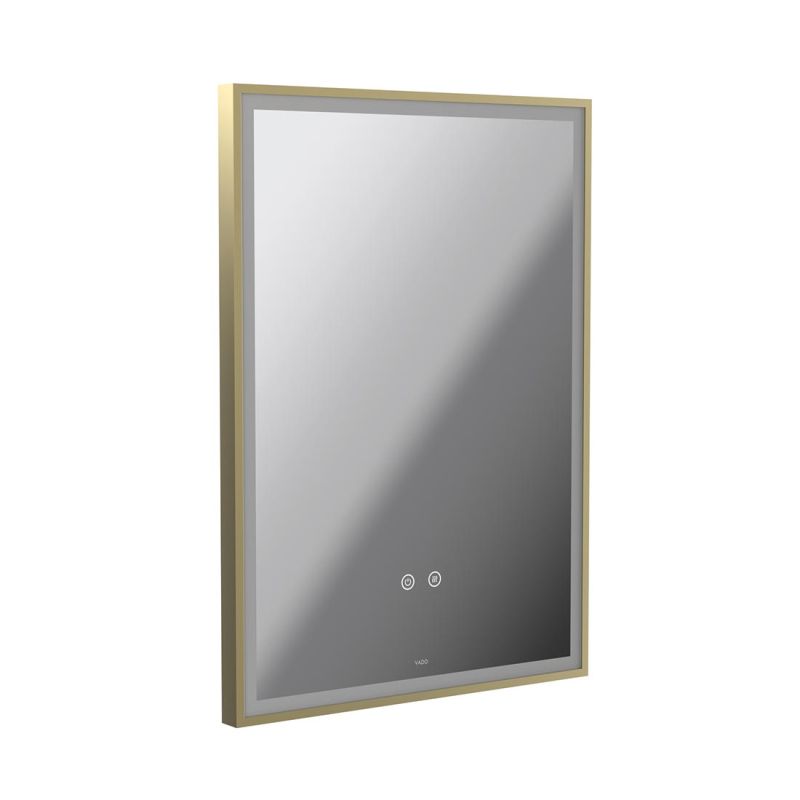 Safari Rectangle Illuminated LED Bathroom Mirror, 500mm x 700mm