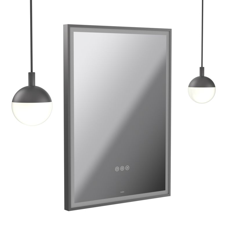 Safari 500mm Wireless Bathroom Mirror and Globe Pendant Light Package
