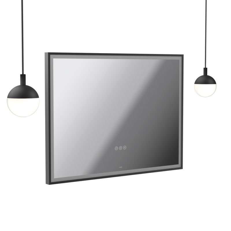 Safari 800mm Wireless Bathroom Mirror and Globe Pendant Light Package