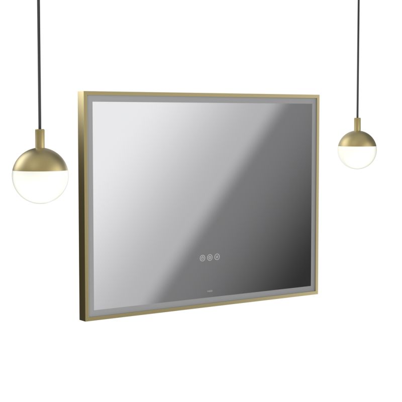Safari 800mm Wireless Bathroom Mirror and Globe Pendant Light Package