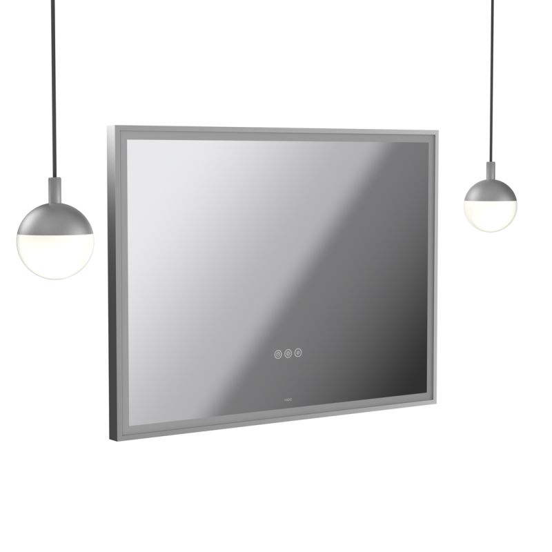 Safari 800mm Wireless Bathroom Mirror and Globe Pendant Light Package