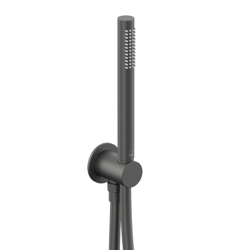 Safari Single Function Mini Shower Kit with Integrated Outlet + Optional Wall Shroud