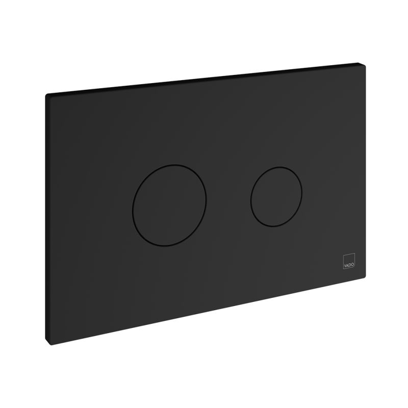Round Button Flush Plate