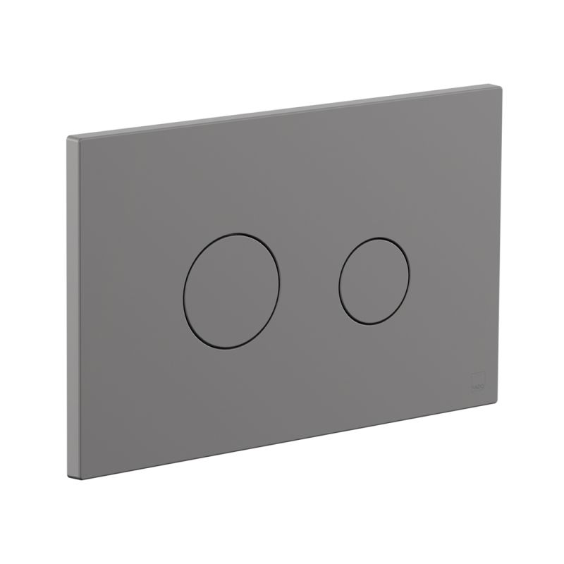 Round Button Flush Plate