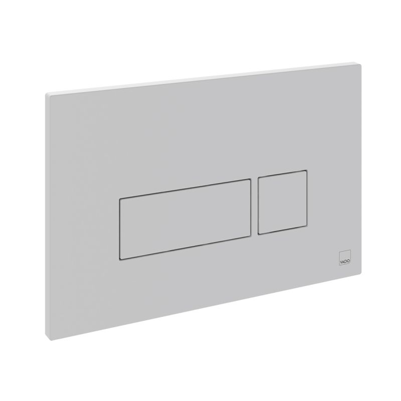 Square Button Flush Plate
