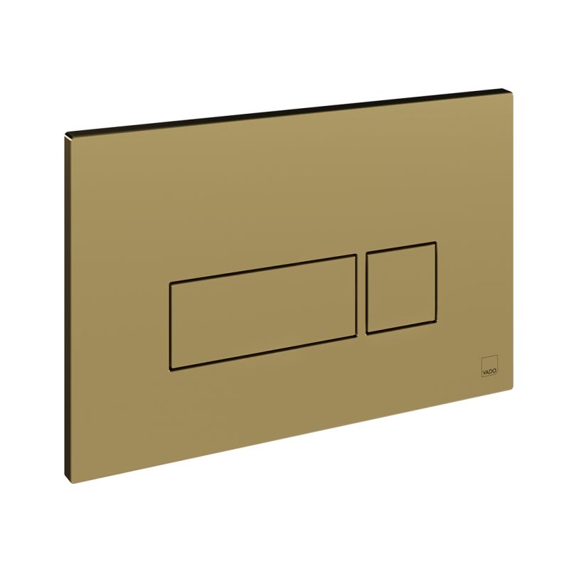 Square Button Flush Plate