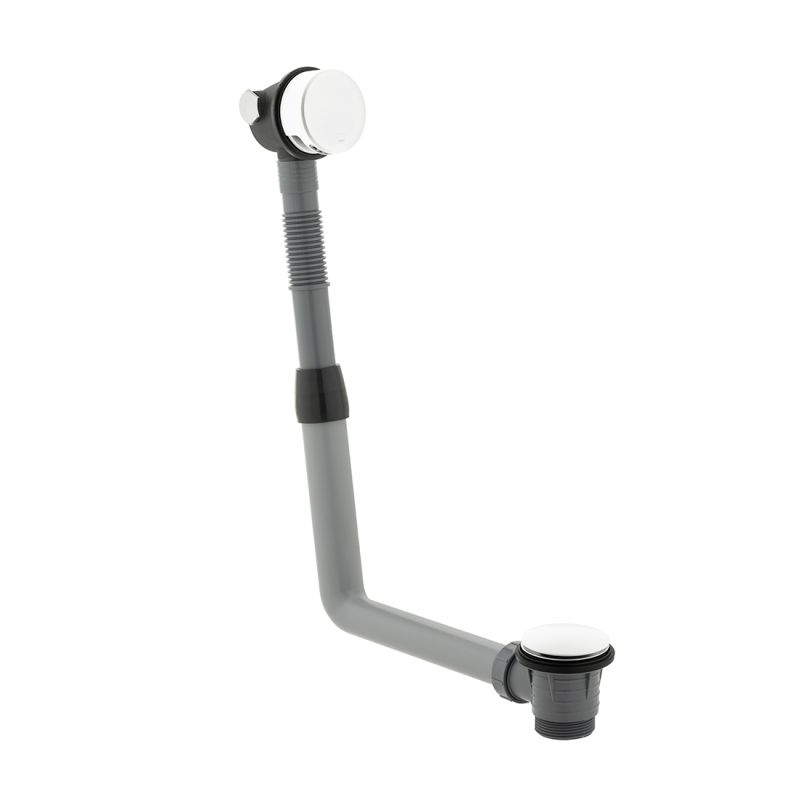 Round Clic-Clac Bath Filler Waste and Overflow