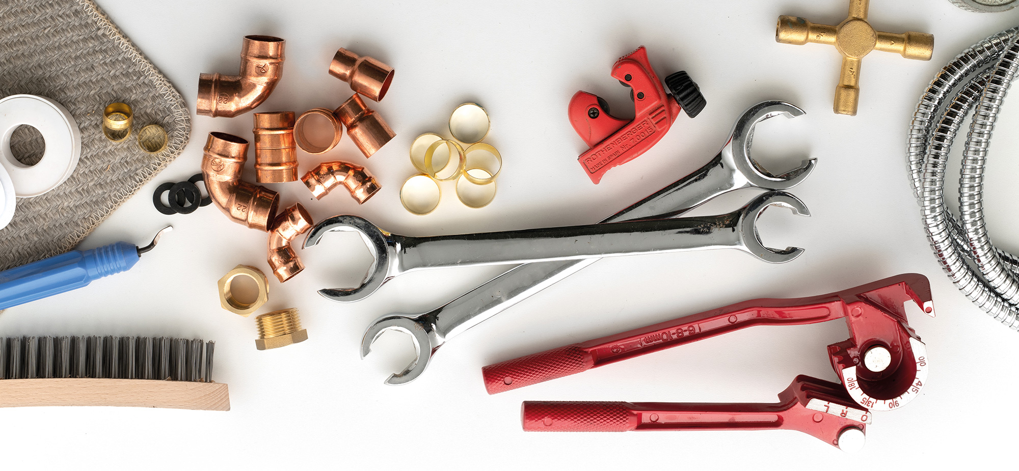 Axces plumbing flatlay test 2