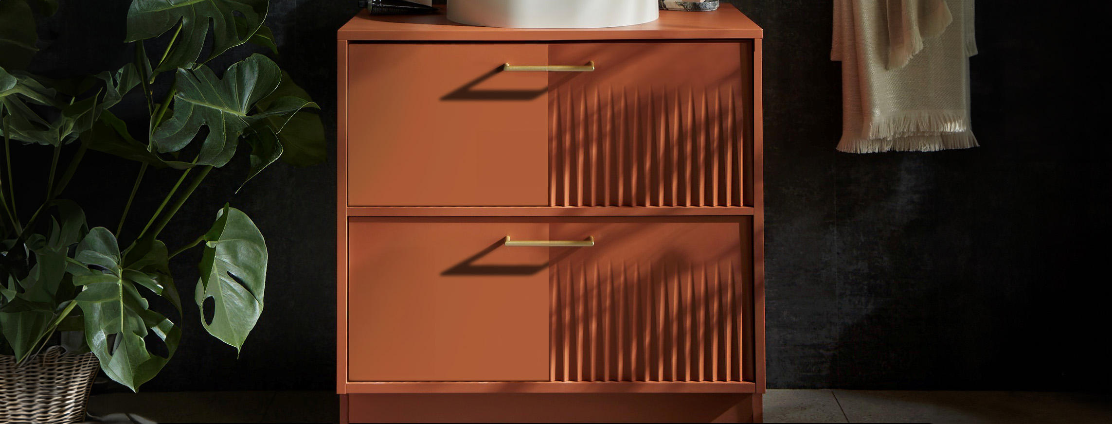 Tropical CG Satin Brass 2 Top Drawer Edit 2 4