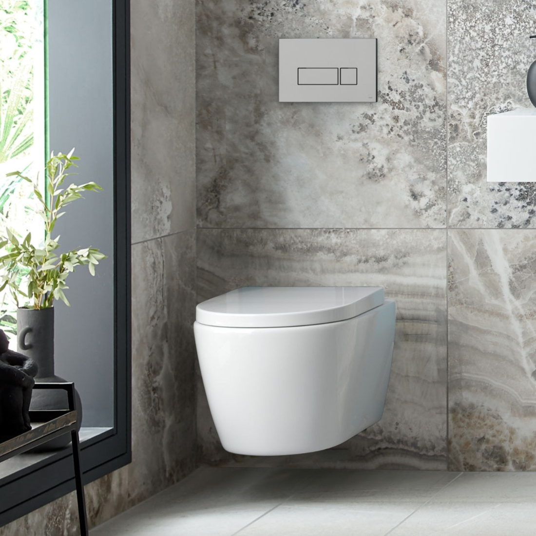 Fit a dual flush toilet 